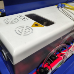 Laser tube on the gantry