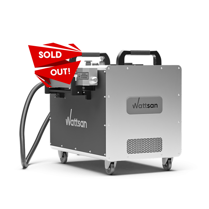 Macchina laser per la pulizia delle superfici Wattsan 100W