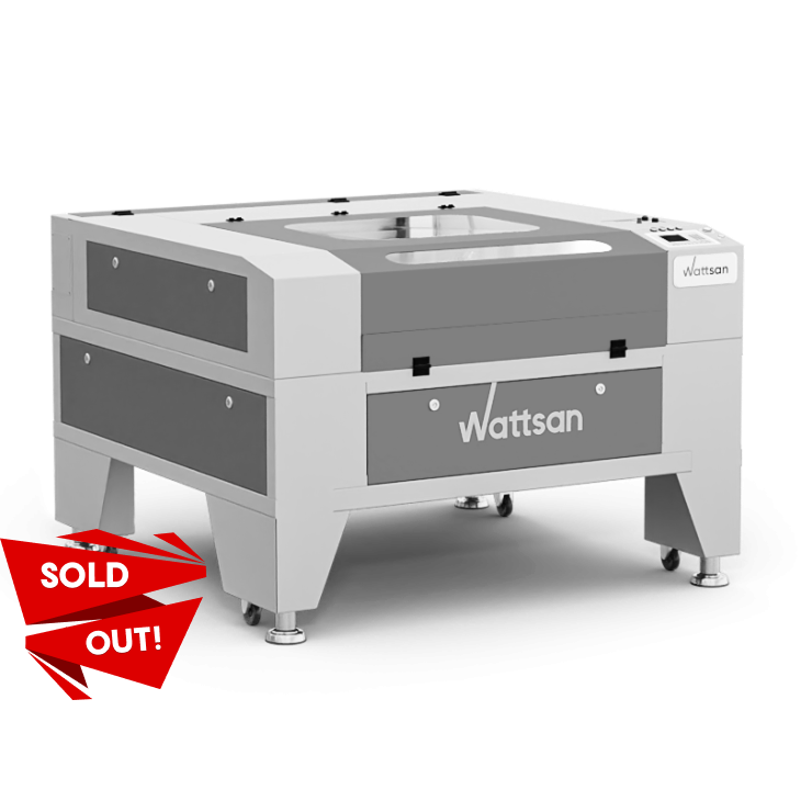 Lasersnijder Lasergraveren Machine 100W co2 WATTSAN 6090 ST