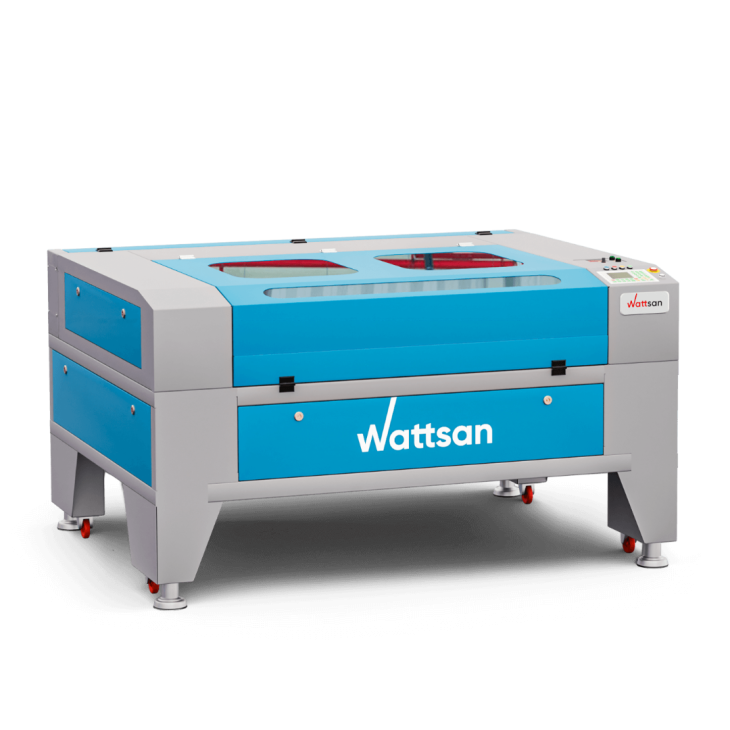 Laserový řezací gravírovací stroj 100W co2 WATTSAN 1290 ST