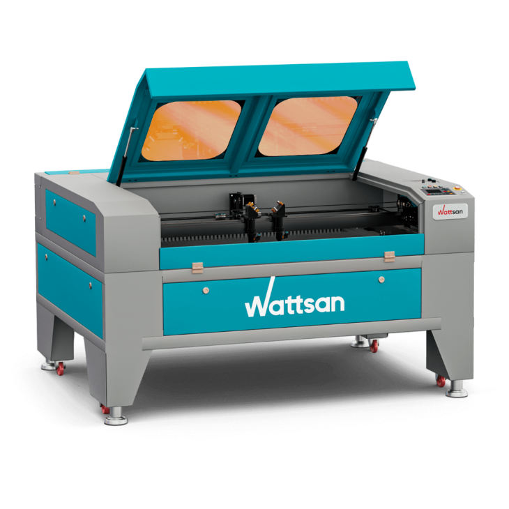Laser de Découpe de Gravure Machine 100W co2 WATTSAN 1290 DUOS ST
