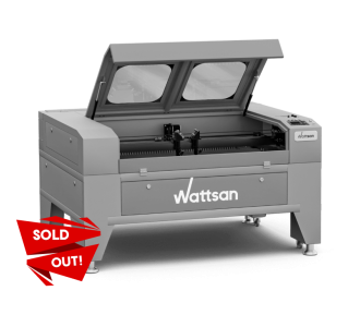 M&aacute;quina de grabado de corte l&aacute;ser 130W co2 WATTSAN 1290 DUOS ST