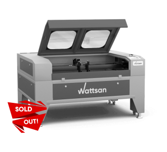 Лазерно гравираща машина 130W co2 WATTSAN 1610 DUOS ST