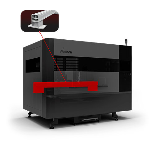 Støtte af aluminium