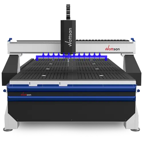 Pneumatic automatic tool changer